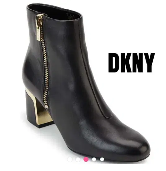 수입)DKNY 블랙 앵클부츠 새상품